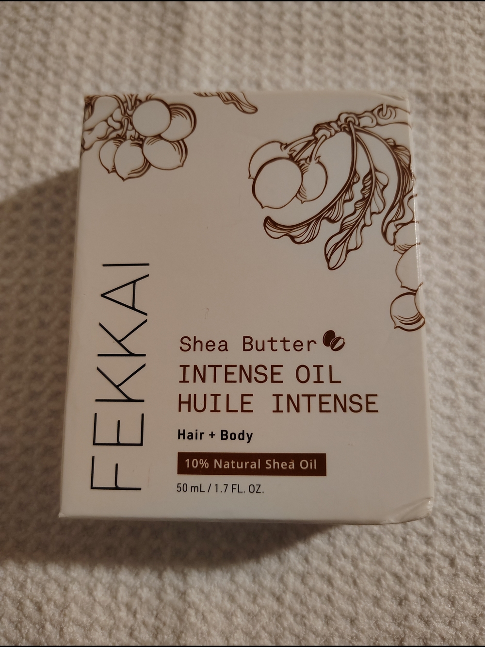 FEKKAI Shea Butter Intense Oil for Hair + Body - White